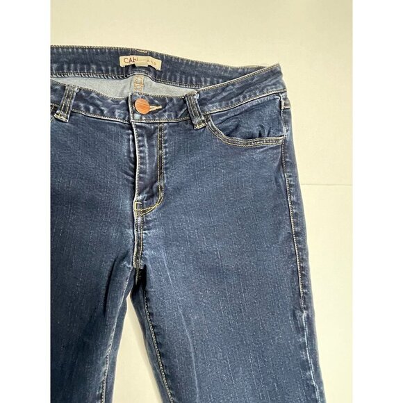 Cabi #755 Dark Wash Bree Skinny Jeans Size 8‎ - Picture 4 of 12